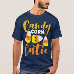 Cute Halloween Candy Corn Costume Candy Corn Cutie T-Shirt