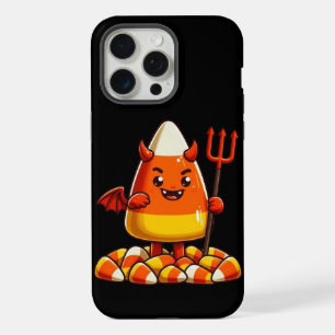 Cute Halloween candy corn monster iPhone 15 Pro Max Case