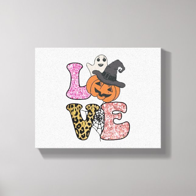 Cute Halloween Canvas Print (Front)