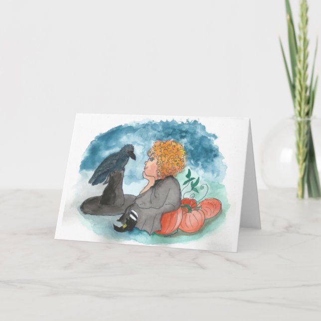 Cute Halloween Card (Front)