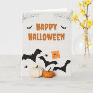 Cute Halloween Cards Ghosts, Pumpkins