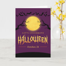 Cute Halloween Cards Ghosts, Pumpkins