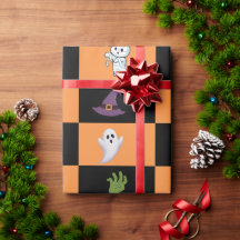 Cute Halloween Characters Pattern