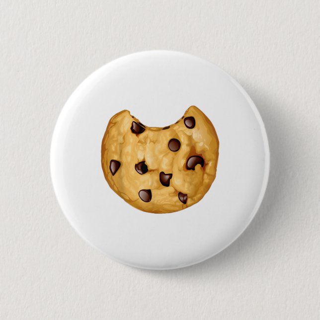 Cute Halloween Chocolate Chip Cookies Costumes Gif 6 Cm Round Badge (Front)