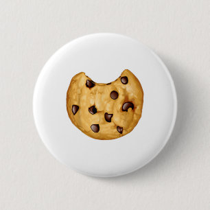 Cute Halloween Chocolate Chip Cookies Costumes Gif 6 Cm Round Badge