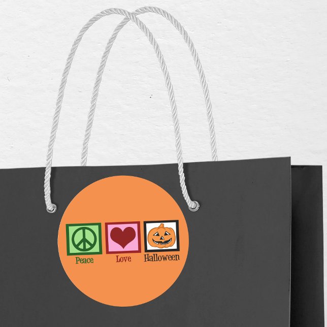 Cute Halloween Classic Round Sticker (Creator Uploaded)