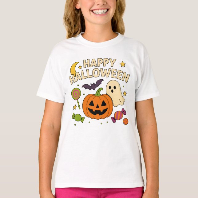 Cute Halloween Clothes for All Ages Unisex T-Shirt (Front)