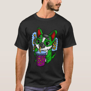 Cute Halloween Corgi Outfit Corgi Dog T-Shirt