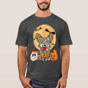 Cute Halloween Costume Welsh Corgi Mummy Dog Lover T-Shirt