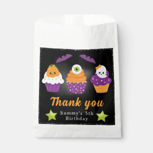 Cute Halloween Cupcakes Kids Birthday Favour Bags