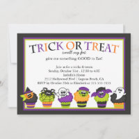 Cute Halloween Cupcakes Kids Costume Party