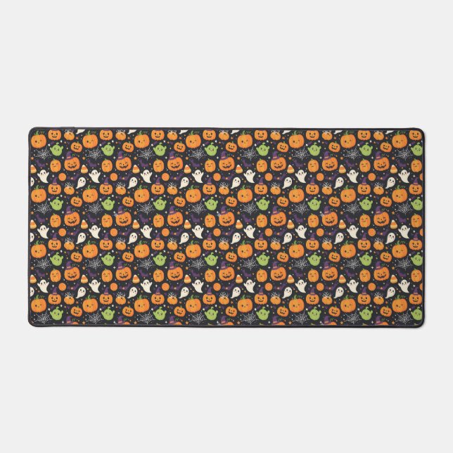 Cute Halloween Desk Mat (Front)