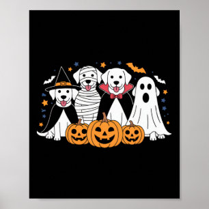 Cute Halloween Dogs Costumes For Pet Lovers And Fe Poster