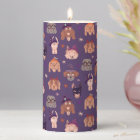 Cute Halloween Dogs Purple