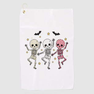 Cute Halloween Doll Owl Golf Towel