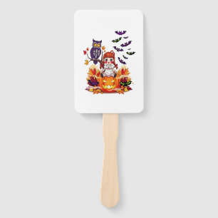Cute Halloween Doll Owl Hand Fan