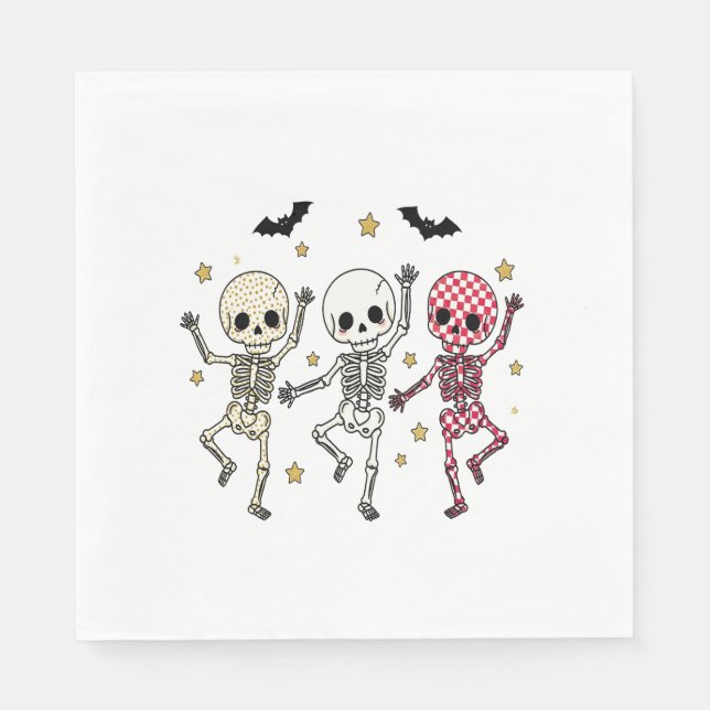 Cute Halloween Doll Owl Napkin (Front)