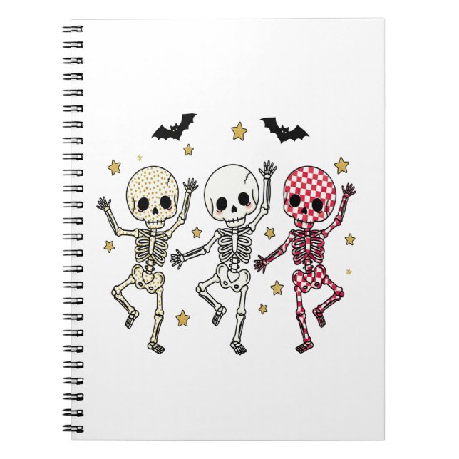 Cute Halloween Doll Owl Notebook (Front)