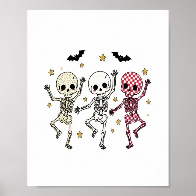Cute Halloween Doll Owl Poster (Front)