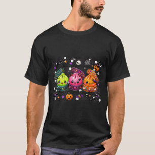Cute Halloween Dumpling Kawaii Spooky Food T-Shirt