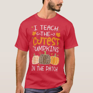 Cute Halloween Fall Prek Preschool Teacher Cutest T-Shirt