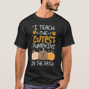 Cute Halloween Fall Prek Preschool Teacher Cutest  T-Shirt