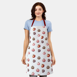 cute Halloween/Fall pumpkin pattern Apron