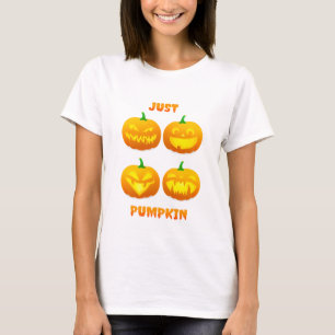Cute Halloween Funny Jack O Lantern Pumpkin T-Shirt