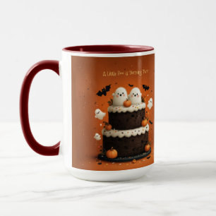 Cute Halloween Ghost A Little Boo  Mug