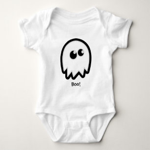 Cute Halloween Ghost Baby and Kid  Shirts