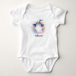 Cute Halloween Ghost Baby Bodysuit