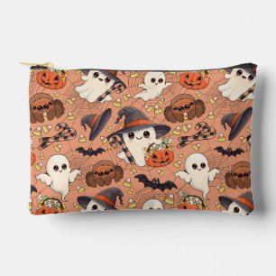 Cute Halloween Ghost Kawaii Style Accessory Pouch