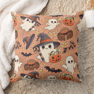 Cute Halloween Ghost Kawaii Style Cushion