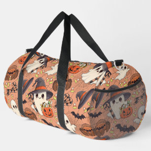 Cute Halloween Ghost Kawaii Style Duffle Bag