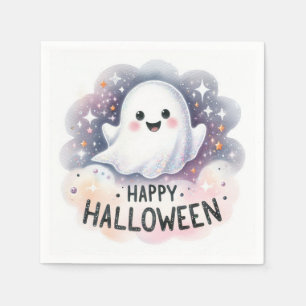 Cute Halloween Ghost Napkin