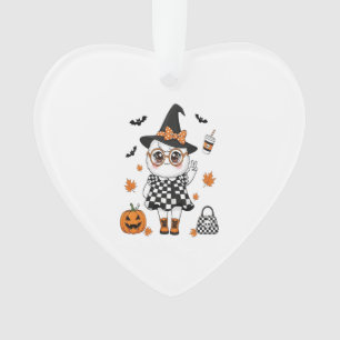 Cute Halloween Ghost Ornament