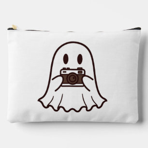 Cute Halloween Ghost Photographer Accessory Pouch