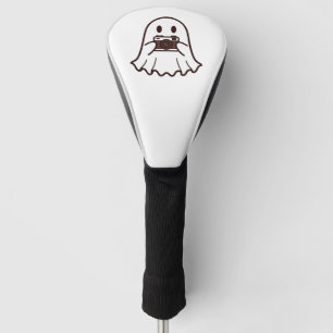 Cute Halloween Ghost Photographer Golf Head Cover
