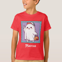 Cute Halloween Ghost School Kids Custom