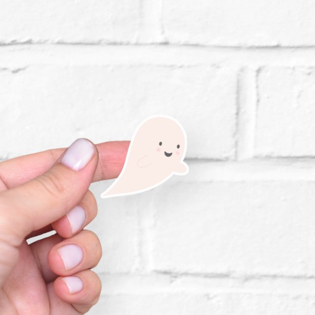 Cute Halloween Ghost Sticker (Creator Uploaded)