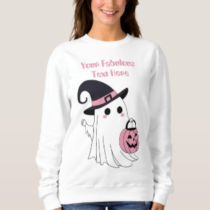 Cute Halloween Ghost Sweatshirt