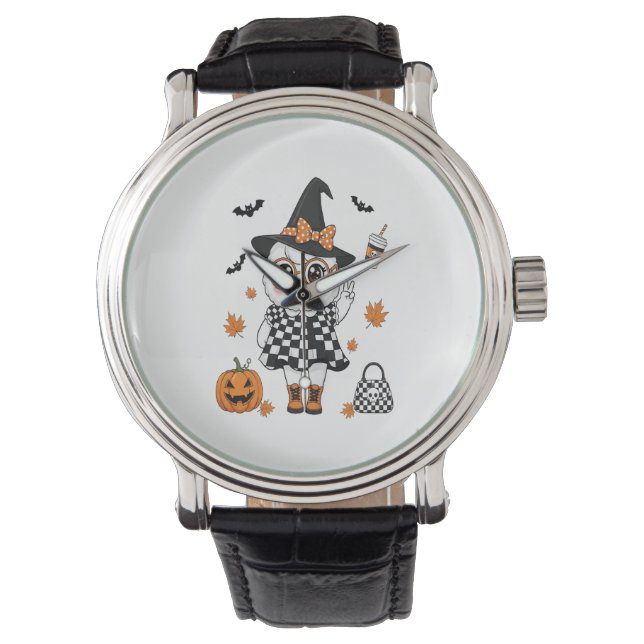 Cute Halloween Ghost Watch (Front)