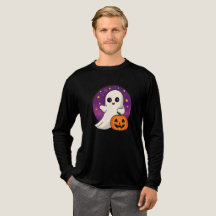 “Cute Halloween Ghost with Candy Bag T-Shirt”