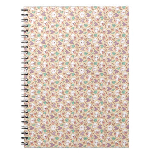 Cute Halloween Ghosts and Hats Notebook