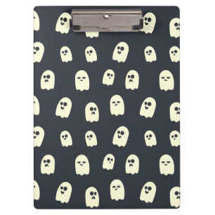 Cute Halloween Ghosts Clipboard
