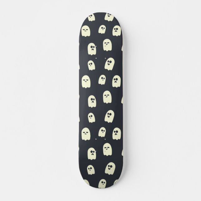 Cute Halloween Ghosts Skateboard (Front)