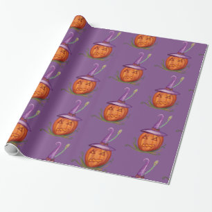 Cute Halloween Gift Wrapping Paper
