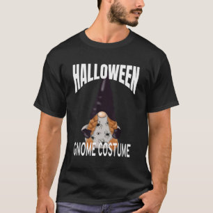Cute Halloween Gnome Spider Costume T-Shirt