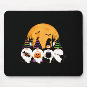 Cute Halloween Gnome Spooky Gardening Trick Or Tre Mouse Mat