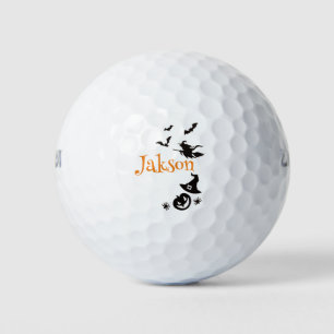 Cute Halloween Golf Balls – Personalised Pumpkin